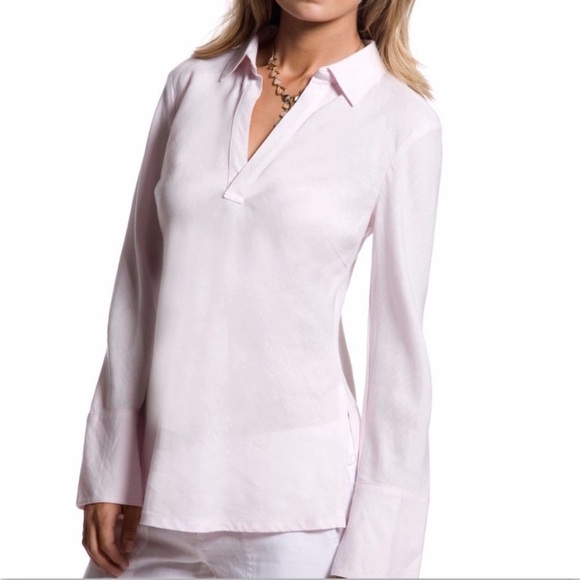 Island Company linen coral 🪸 tunic - Picture 2 of 12